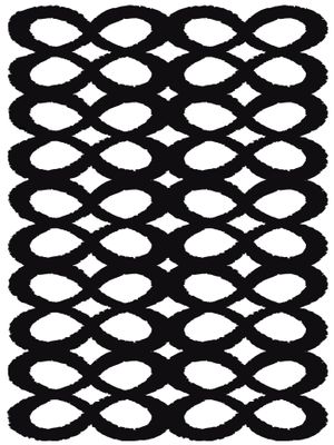 Geometric Flowers 5 mask stencil 9x12