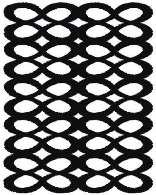 Geometric Flowers 5 mask stencil 8x10