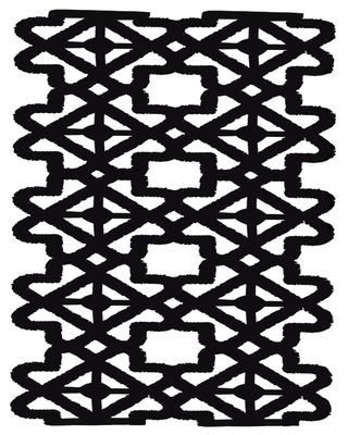 Geometric Flowers 7 mask stencil 8x10