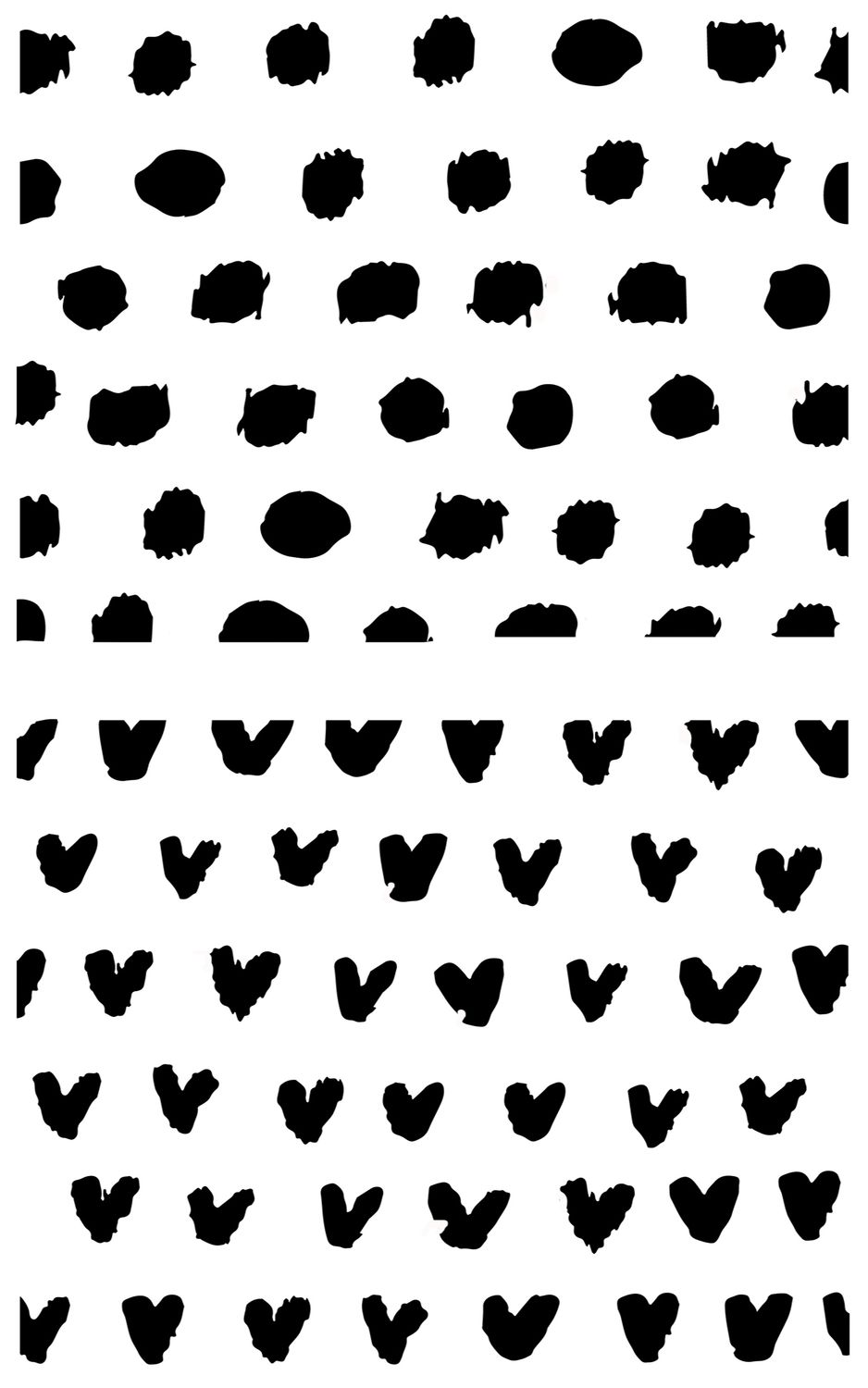 Scribble Marks 8 stencil 5x8