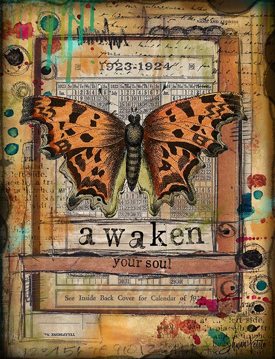 &quot;Awaken your Soul&quot; butterfly series, Print to be Framed
