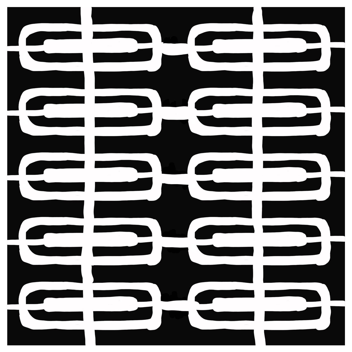 Retro Pattern 4 stencil 6x6