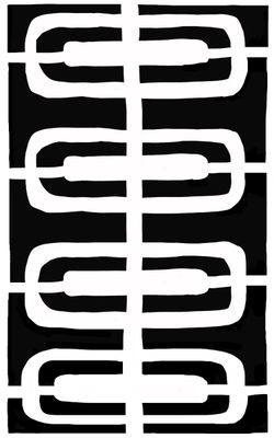 Retro Pattern 4 stencil 5x8