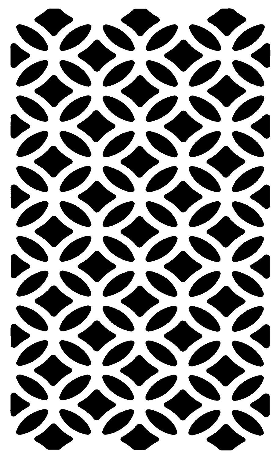 Mediterranean 2 stencil 5x8