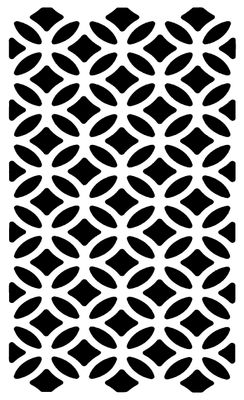 Mediterranean 2 stencil 5x8