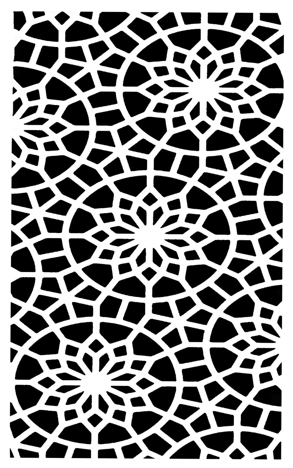Mediterranean 3 stencil 5x8