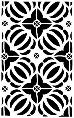 Mosaic 5 stencil 5x8