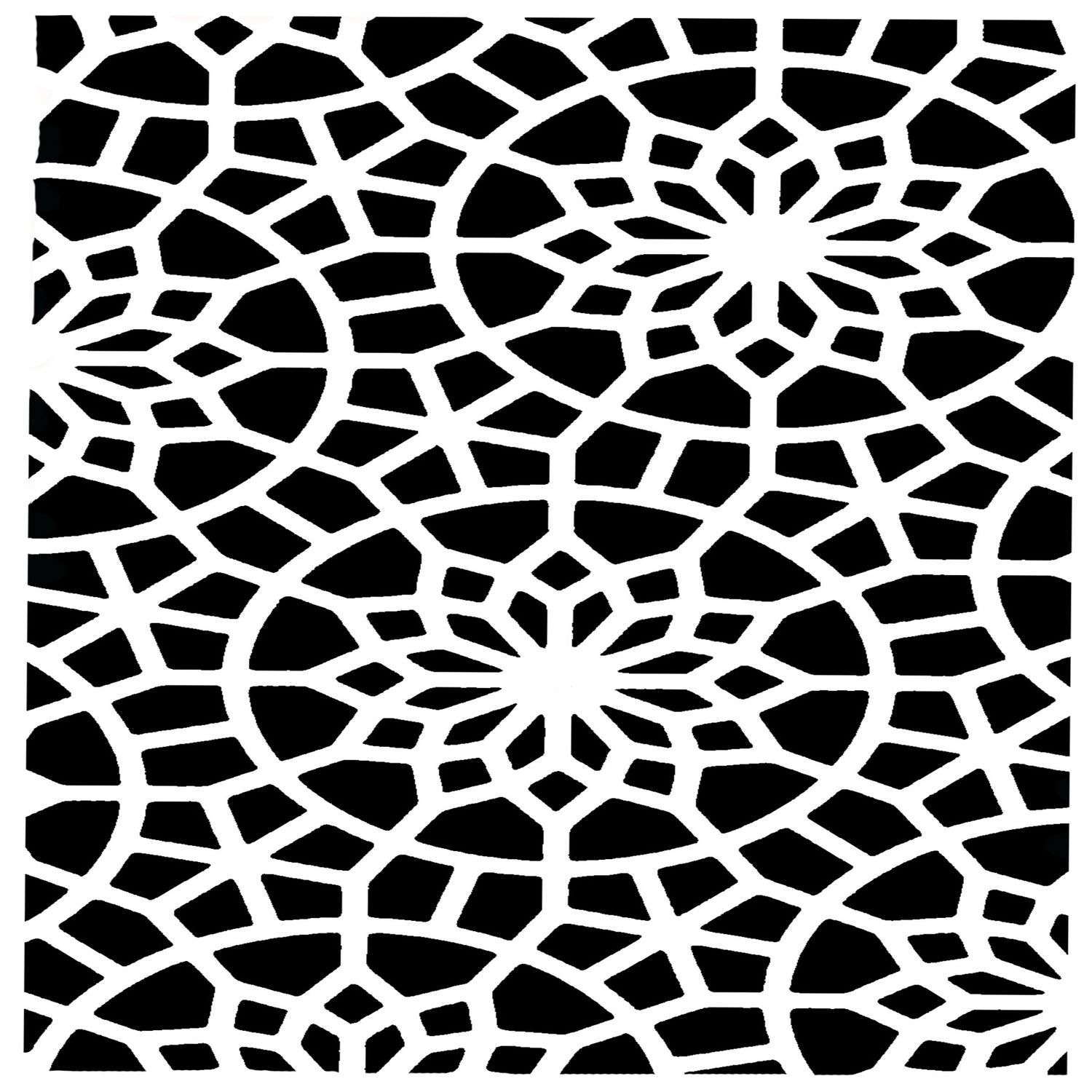 Mediterranean 3 stencil 6x6