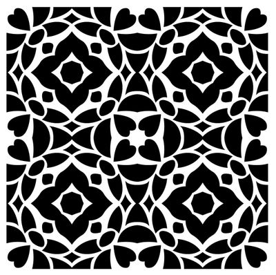 Mosaic 4 stencil 6x6