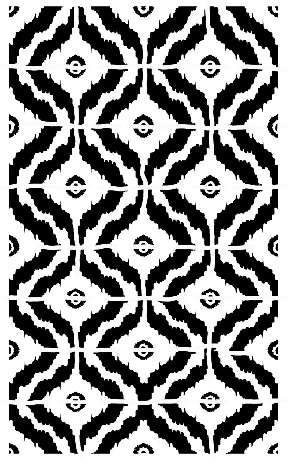Pattern 4 stencil 5x8
