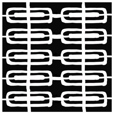 Retro Pattern 4 stencil 6x6