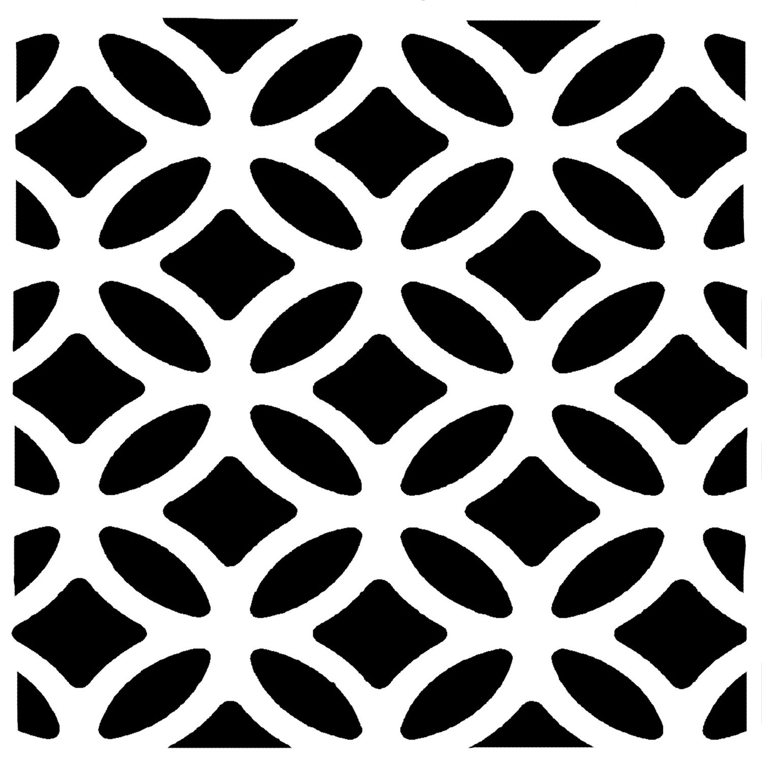 Mediterranean 2 stencil 6x6