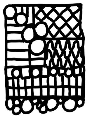 Graphics 1 mask stencil 9x12