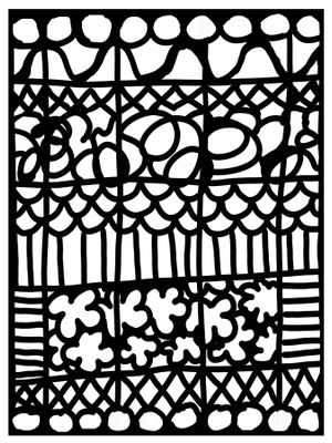 Graphics 2 mask stencil 9x12