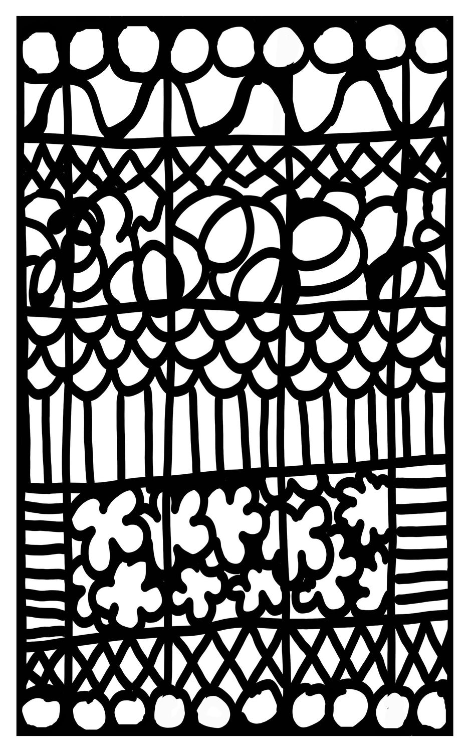 Graphics 2 mask stencil 5x8