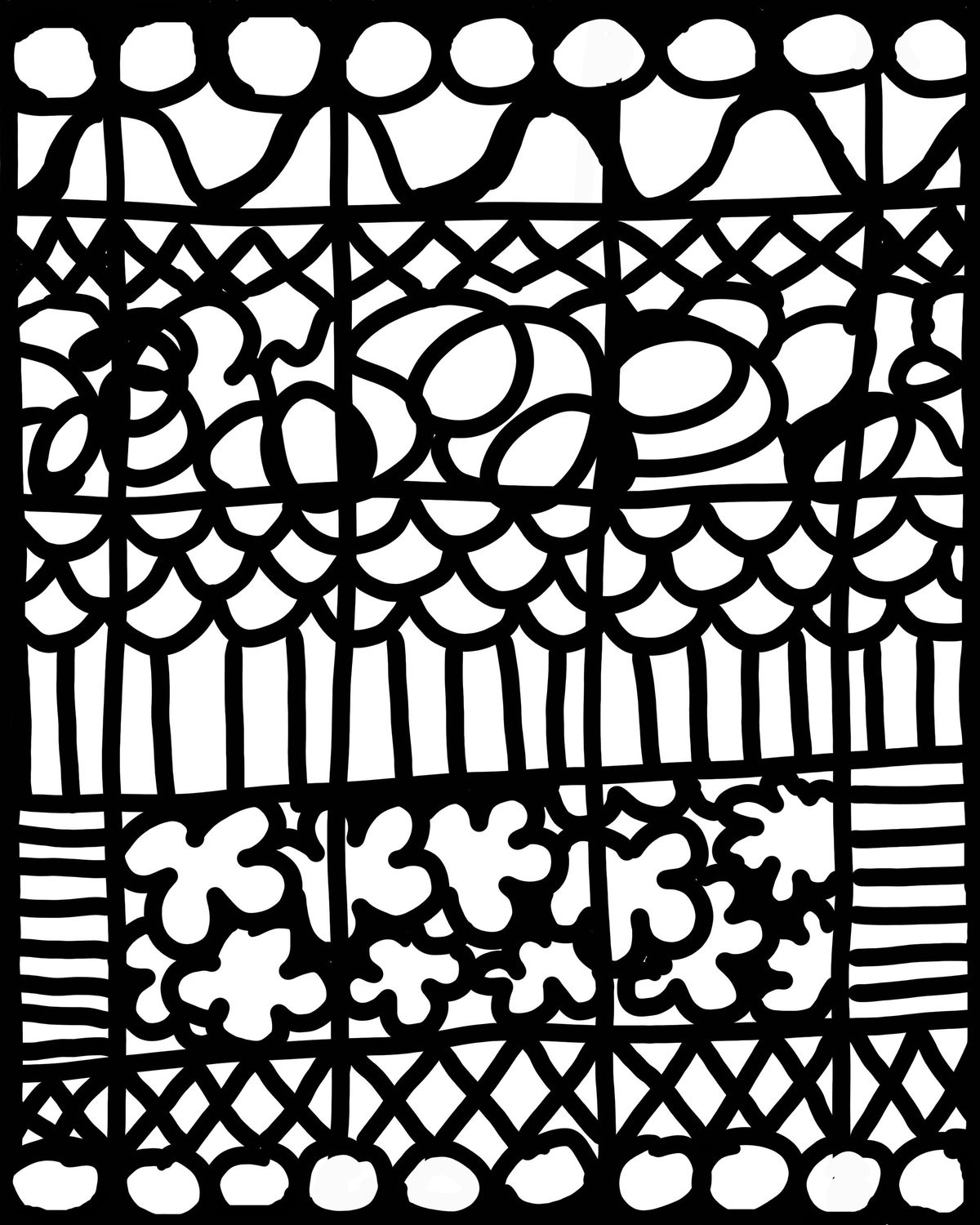 Graphics 2 with mask stencil 8x10