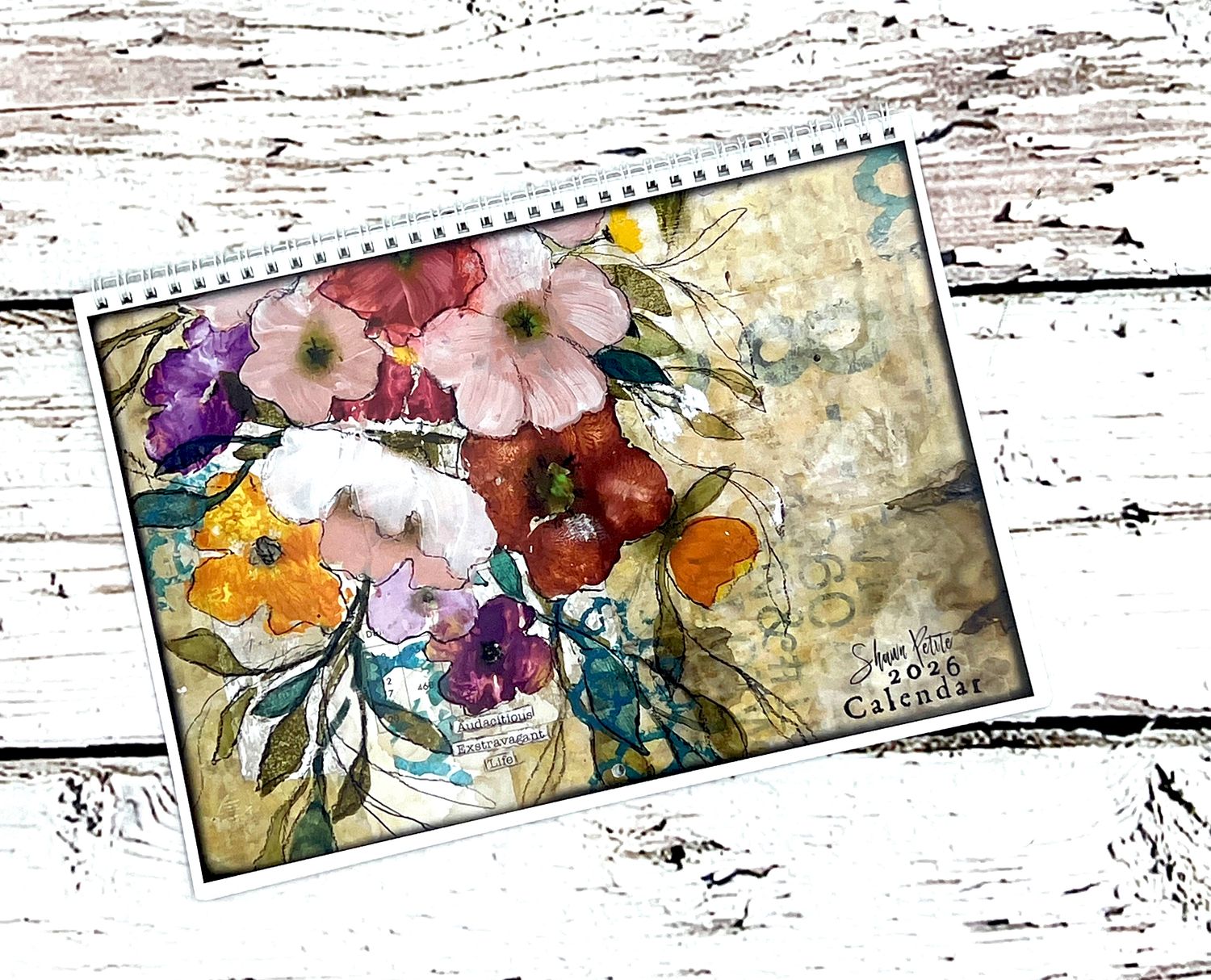 2026 Shawn Petite wall calendar