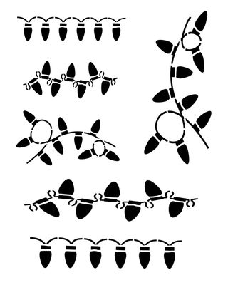 Christmas Lights, 8x10 "CLEARANCE"