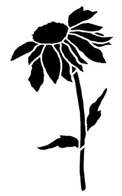 Daisy 1 stencil 5x8