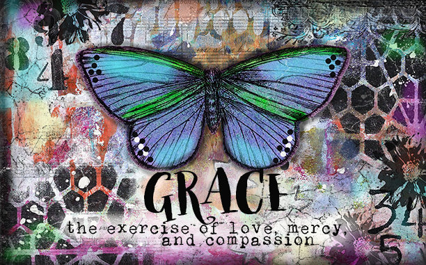 "Grace the exercise of Love" Print on Wood 5x7 Overstock