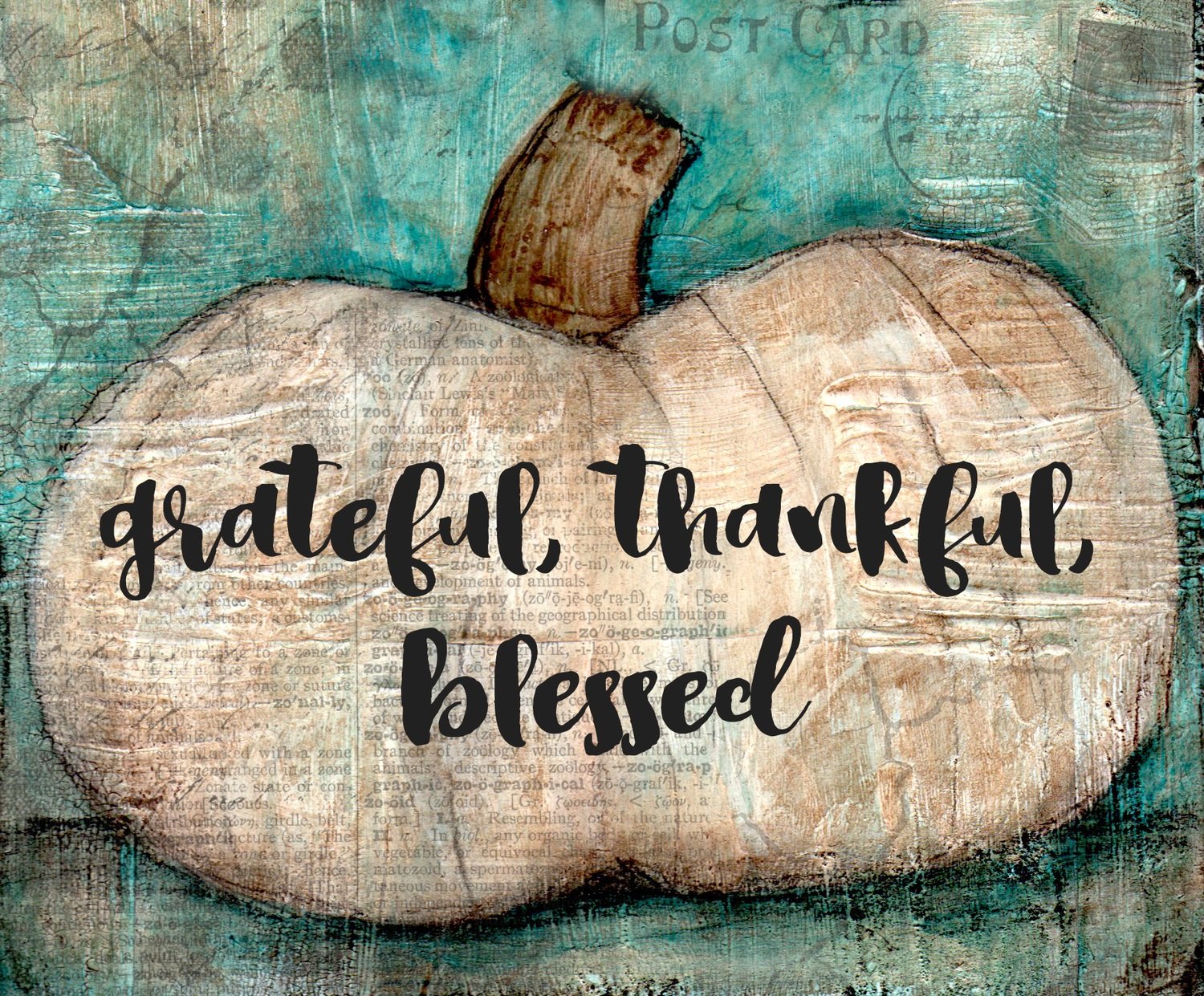 Grateful Thankful Blessed Print On Wood And Print To Be Framed Grateful Thankful Blessed Print On Wood And Print To Be Framed