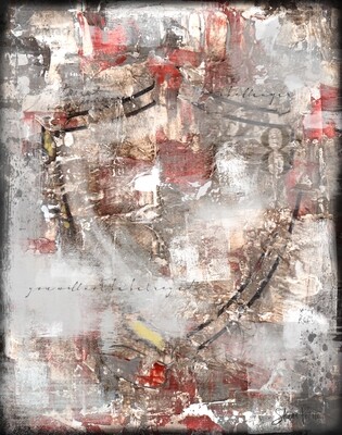 "Enneagram Type 8" The Challenger: Print to be Framed