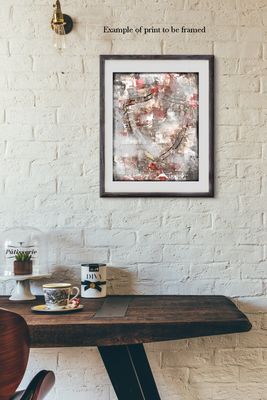 "Enneagram Type 8" The Challenger: Print to be Framed