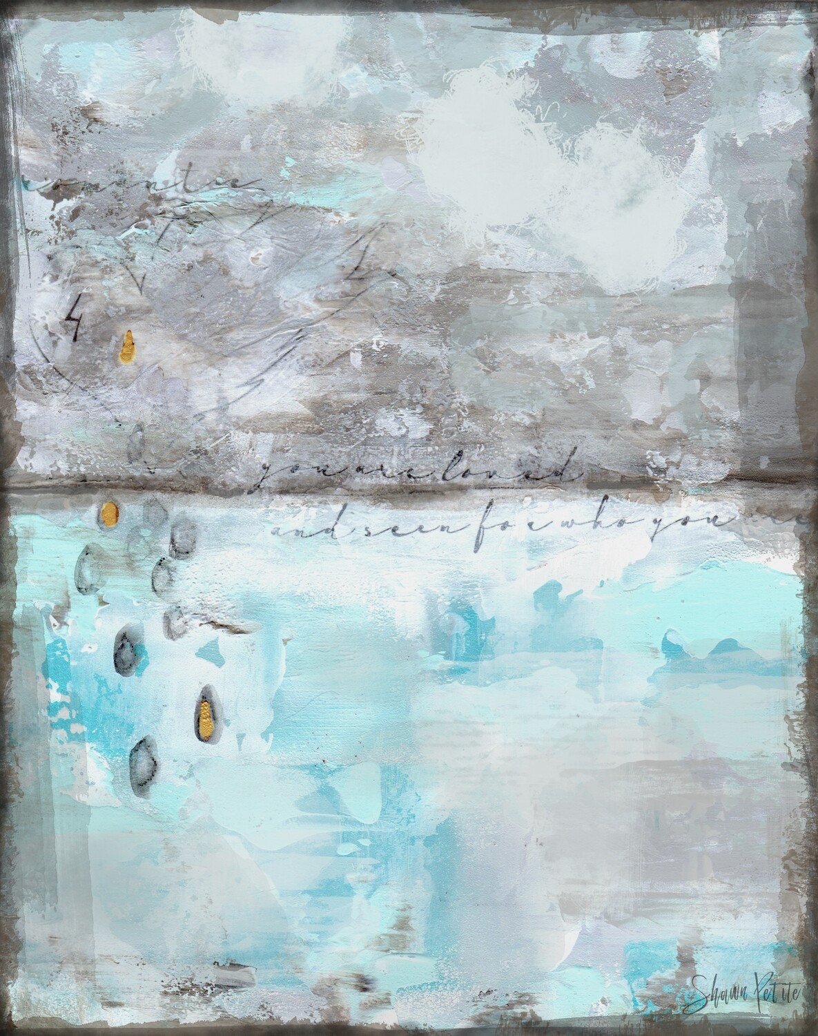"Enneagram Type 4" The Romantic: Print to be Framed