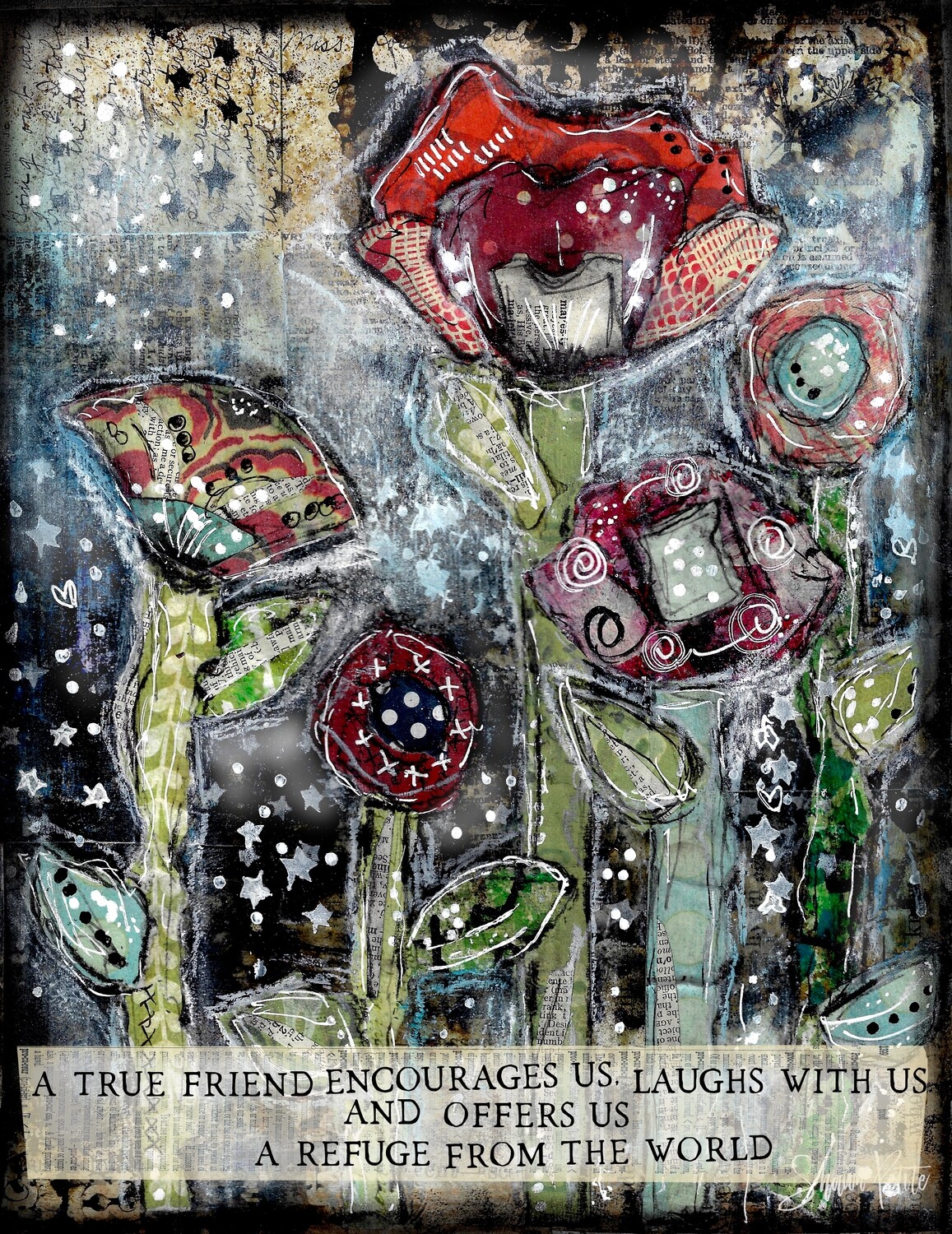 A true friend offers refuge, digital instant download
