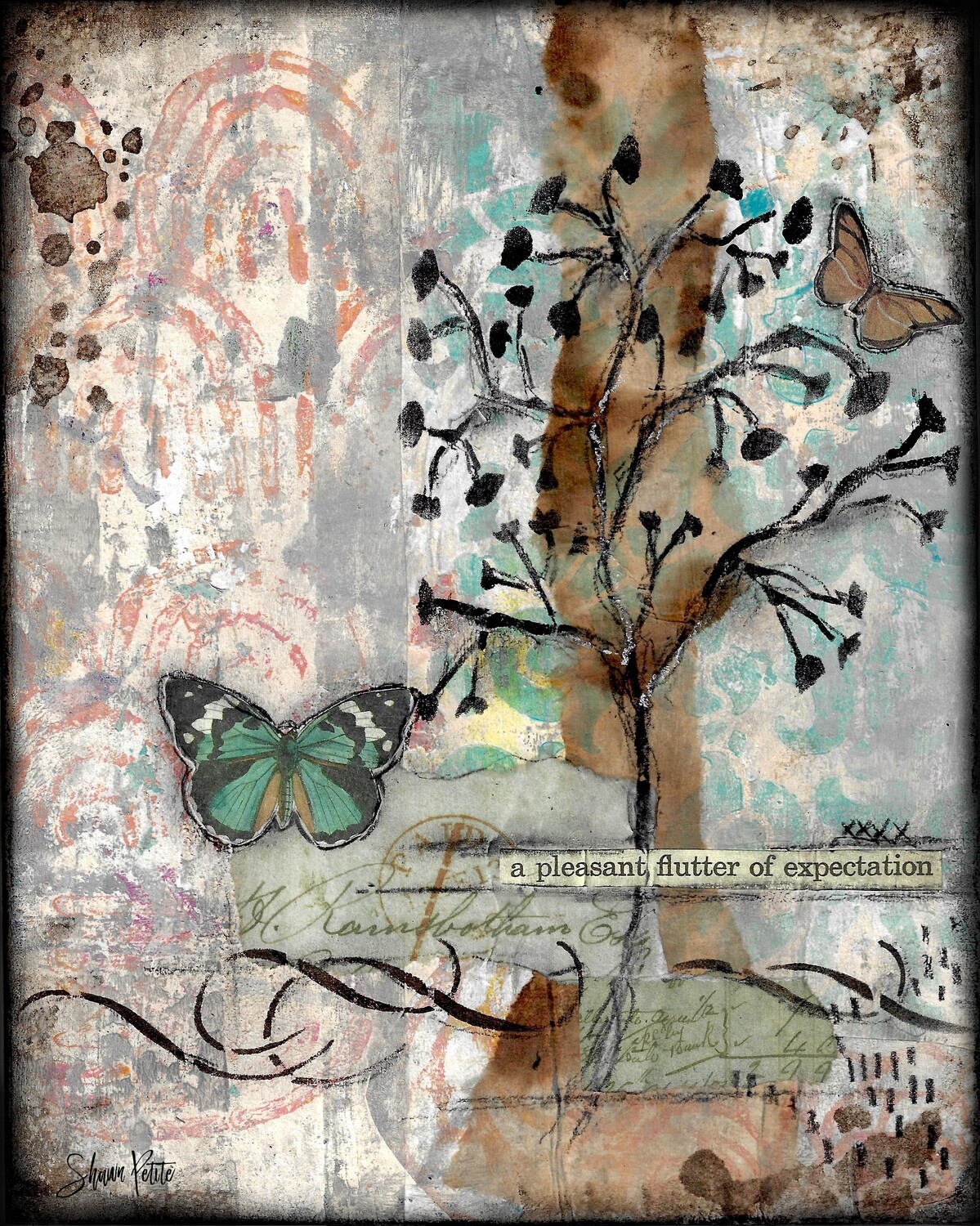 A pleasant Flutter digital instant download