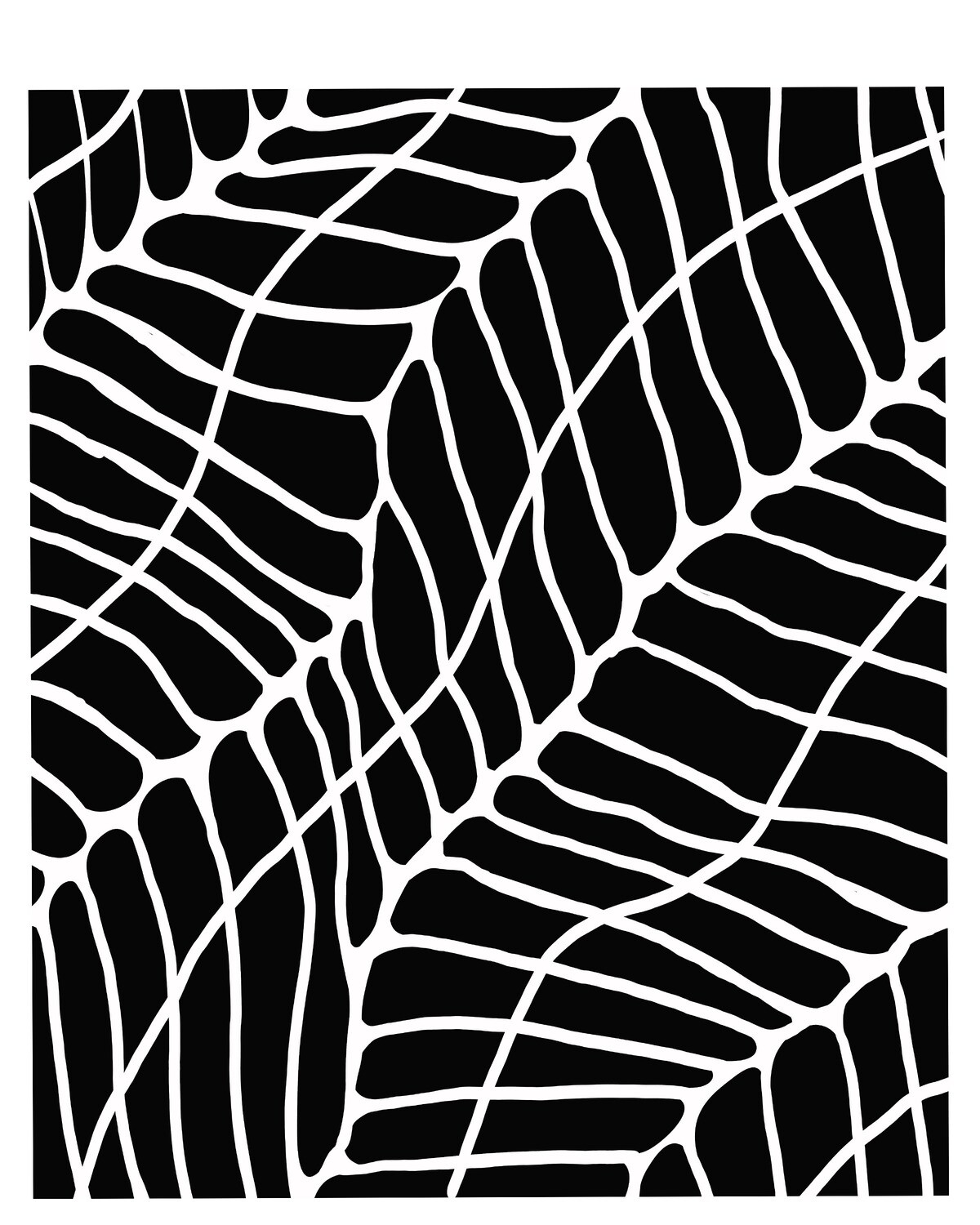 Inroads stencil 8x10