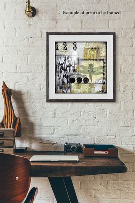 "Choose to see the good stuff" dragonfly Print to be Framed