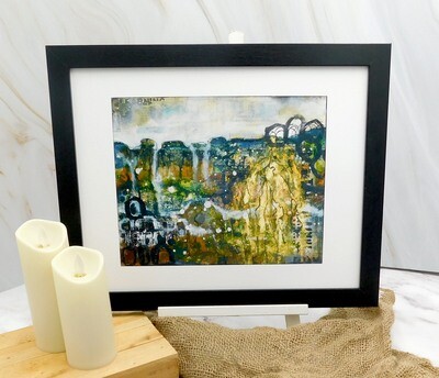 "Preparing the Soil" print #2 of 5, 8x10 Limited edition Print to be framed