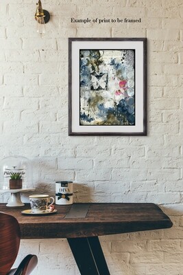"You were meant to fly" Print to be Framed