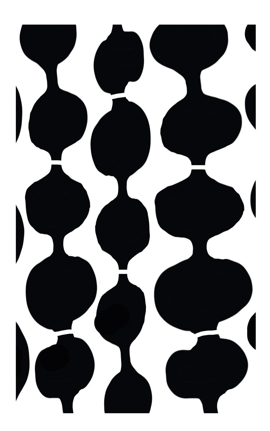 Playful patterns quirky stencil 5x8