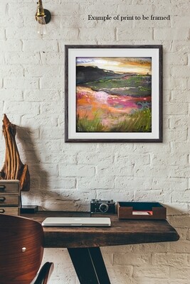 "Consistent Beauty" Print to be Framed