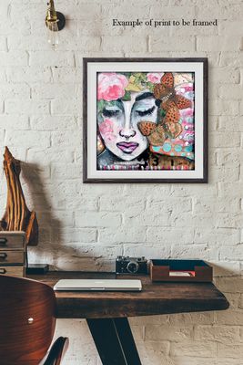 "Honest Story" Print to be Framed