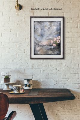 "In the stillness" Print to be Framed