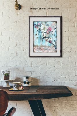 "Hope in the darkness" Print to be Framed