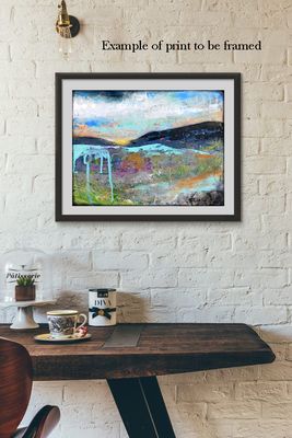 "Dazzled by the World" Print to be Framed