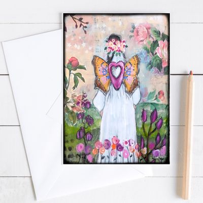 "Beautiful Light" 5x7 card