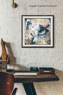 "Wonder through the unknown" Print to be Framed