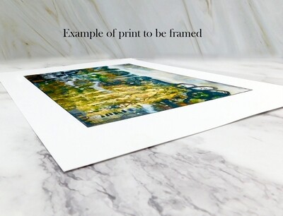 "You are made of Magic" floral #3 Print to be Framed