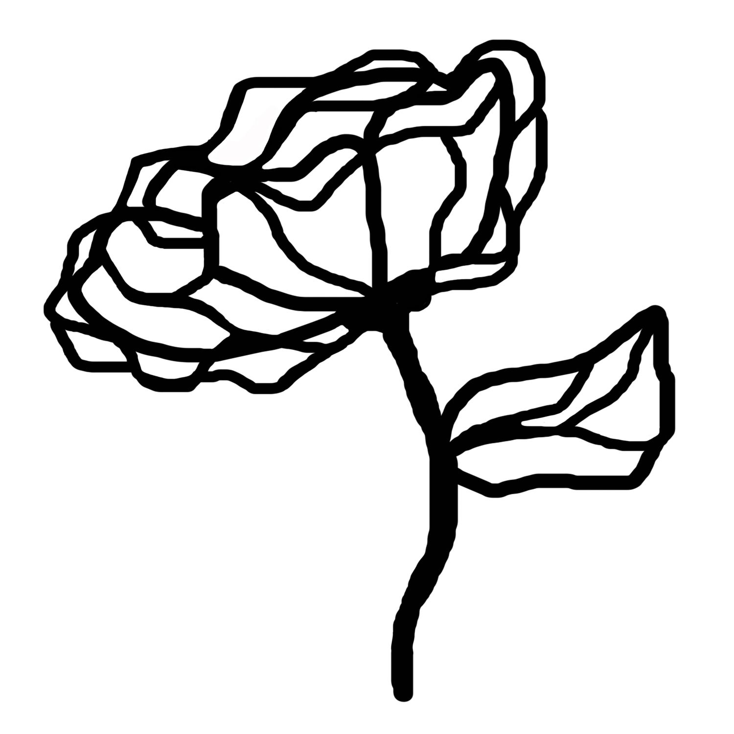 Graphic Flower 2 with mask stencil 6x6