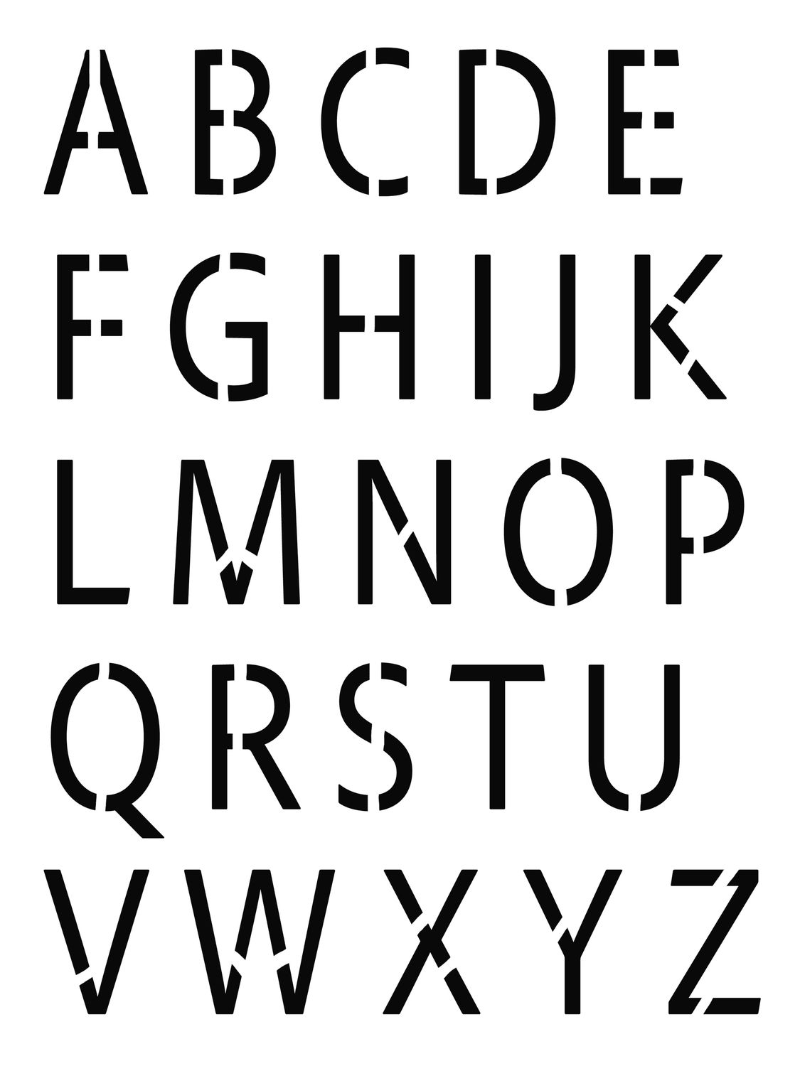 Polished Font, 9x12 "CLEARANCE"