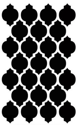 Mediterranean 1 stencil 5x8