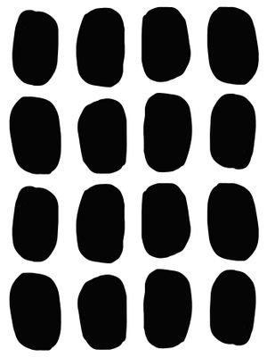 Loop Holes stencil 9x12