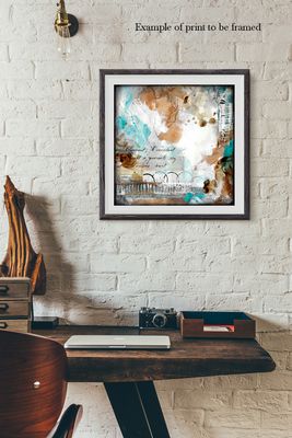 "Restore" Print to be framed