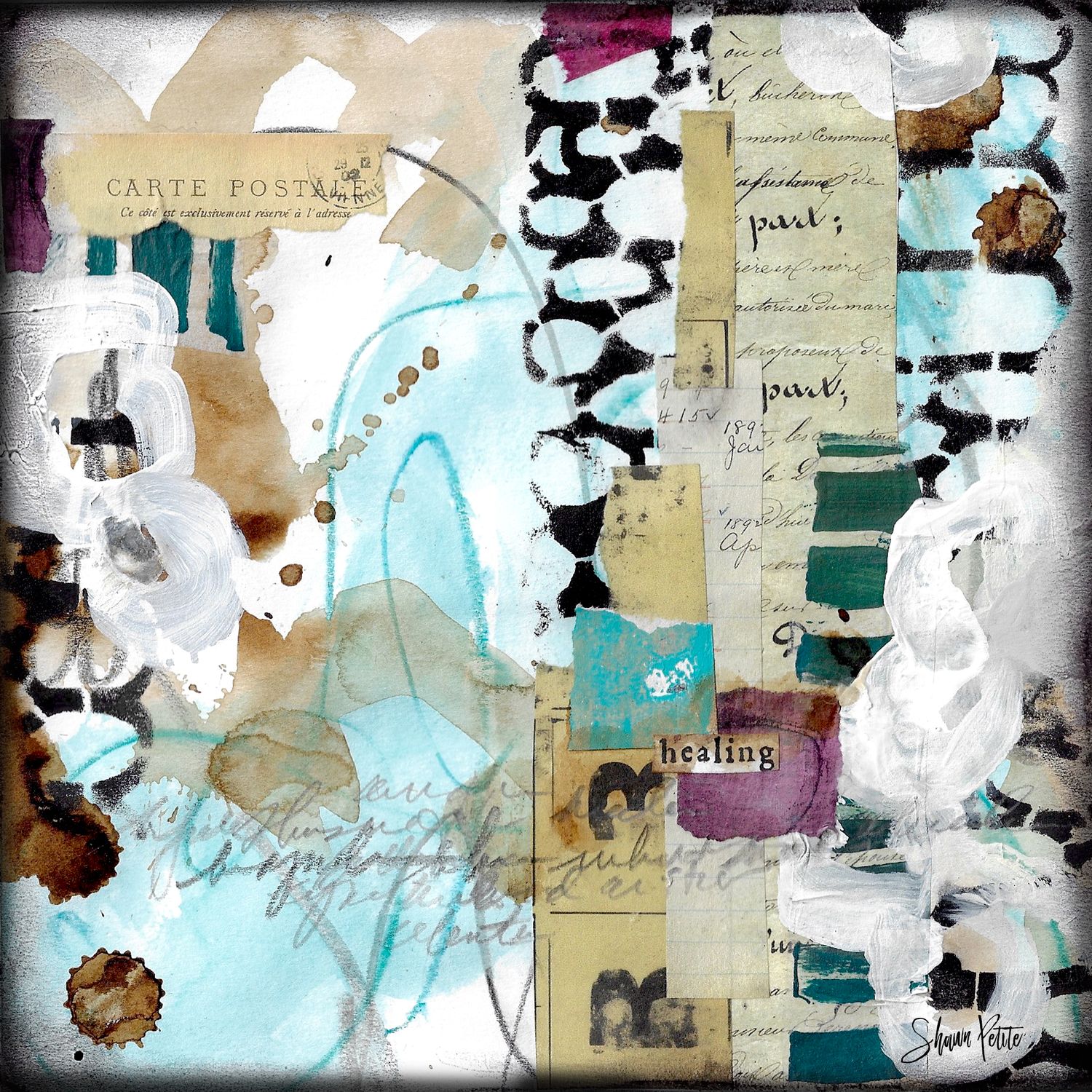 "Healing" Print to be Framed