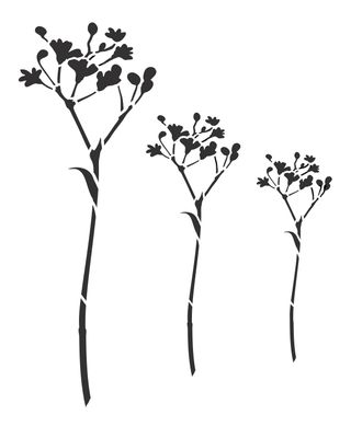 Little Flowers Statice, 8x10 "CLEARANCE"